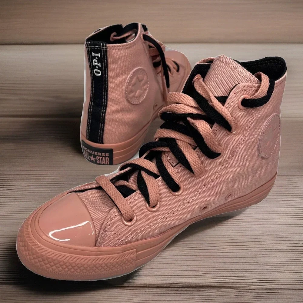 Converse x‎ OPI Taylor Chuck Star High Sneakers Shoes Rust Pink 165729C Women 6